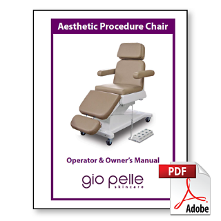 16 Series Aesthetic Chair Manual