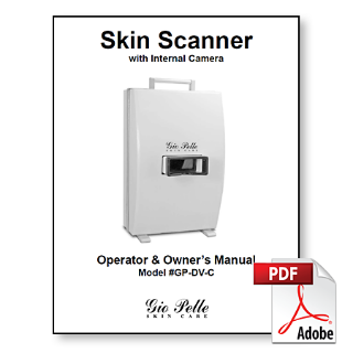 Skin Scanner with Internal Camera Owners Manual